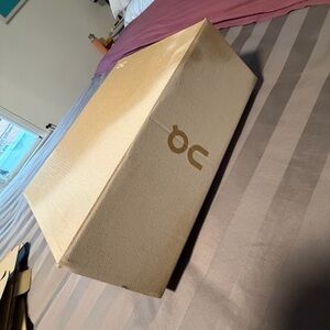 Brand new authentic ON cloud Empty (5) beige boxes
